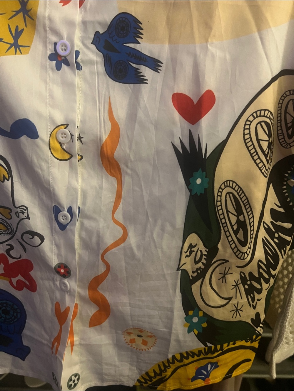 MICAS Graphic Button-Up Shirt - Picture 6 of 11